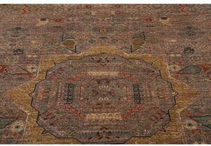 Tappeto Kairo Medaglione Beige Grigio 151x203 Cm