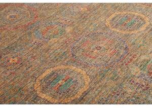 Tappeto Kairo Geometrico Marrone Multicolore 153x202 Cm