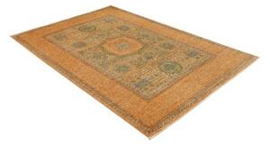 Tappeto Kairo Stilizzato Arancione Blu 153x221 Cm