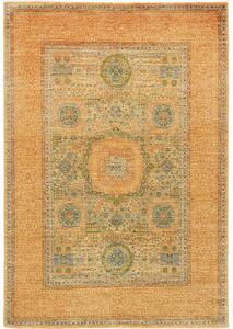 Tappeto Kairo Stilizzato Arancione Blu 153x221 Cm