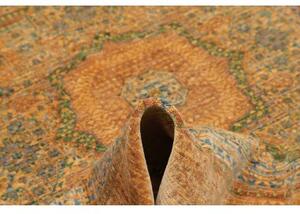 Tappeto Kairo Stilizzato Arancione Blu 153x221 Cm