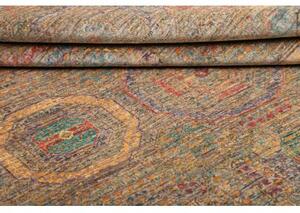 Tappeto Kairo Geometrico Marrone Multicolore 153x202 Cm