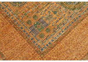 Tappeto Kairo Stilizzato Arancione Blu 153x221 Cm