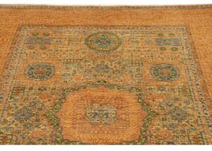 Tappeto Kairo Stilizzato Arancione Blu 153x221 Cm
