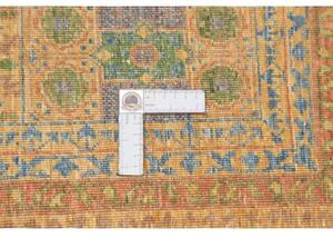 Tappeto Kairo Stilizzato Arancione Blu 153x221 Cm