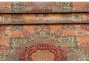 Tappeto Kairo Stilizzato Ruggine Blu Corsia 79x244 Cm