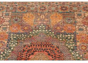 Tappeto Kairo Stilizzato Ruggine Blu Corsia 79x244 Cm