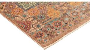 Tappeto Kairo Stilizzato Ruggine Blu Corsia 79x244 Cm