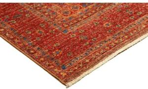 Tappeto Kairo Geometrico Rosso Ruggine Blu Notte 125x181 Cm