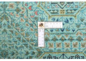 Tappeto Kairo Stilizzato Verde Petrolio Beige 124x189 Cm