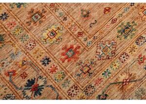 Tappeto Kazak Fine Geometrico Ocra Terracotta 149x211 Cm
