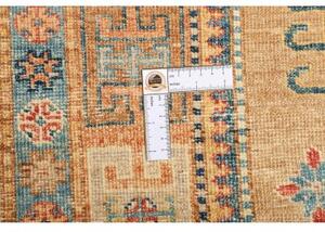 Tappeto Kazak Fine Geometrico Ocra Terracotta 149x211 Cm