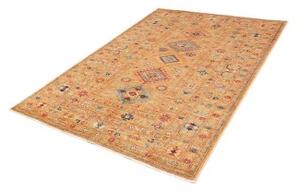 Tappeto Kazak Fine Geometrico Beige Blu 149x205 Cm