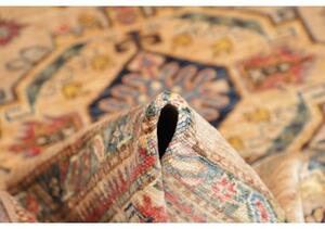 Tappeto Kazak Fine Stilizzato Beige Rosso Mattone 167x234 Cm