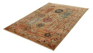 Tappeto Floralia Geometrico Marrone Ocra Multicolore 125x185 Cm