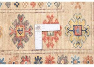Tappeto Kazak Fine Geometrico Beige Multicolore 150x209 Cm