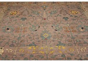Tappeto Zigler Fine Floreale Malva Blu Petrolio 295x391 Cm