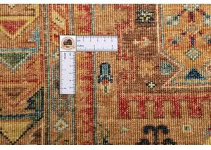 Tappeto Floralia Geometrico Marrone Ocra Multicolore 125x185 Cm