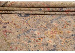 Tappeto Floralia Stilizzato Beige Grigio 297x408 Cm