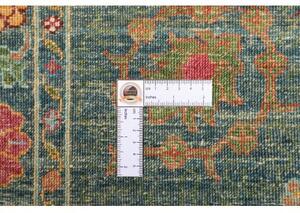Tappeto Floralia Floreale Blu Petrolio Beige 202x295 Cm