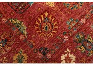 Tappeto Floralia Stilizzato Rosso Ruggine Beige 197x292 Cm
