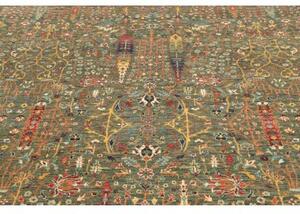 Tappeto Floralia Stilizzato Verde Salvia Beige 205x307 Cm
