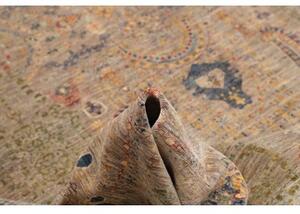 Tappeto Floralia Stilizzato Beige Grigio 297x408 Cm