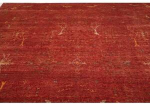 Tappeto Floralia Stilizzato Rosso Beige 247x324 Cm
