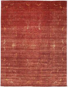 Tappeto Floralia Stilizzato Rosso Beige 247x324 Cm