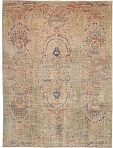 Tappeto Floralia Stilizzato Beige Grigio 297x408 Cm