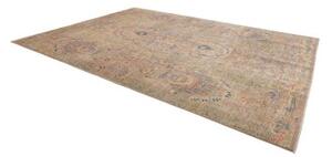 Tappeto Floralia Stilizzato Beige Grigio 297x408 Cm