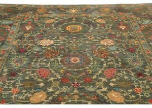 Tappeto Floralia Floreale Verde Salvia Ruggine 206x297 Cm