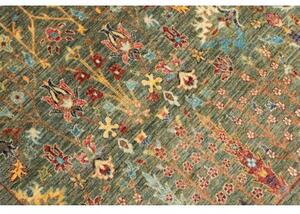 Tappeto Floralia Stilizzato Verde Salvia Beige 205x307 Cm