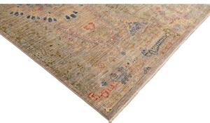 Tappeto Floralia Stilizzato Beige Grigio 297x408 Cm