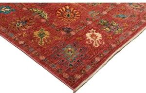 Tappeto Floralia Stilizzato Rosso Ruggine Beige 197x292 Cm