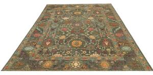 Tappeto Floralia Floreale Verde Salvia Ruggine 206x297 Cm