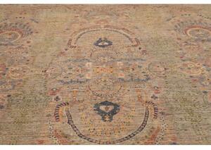 Tappeto Floralia Stilizzato Beige Grigio 297x408 Cm
