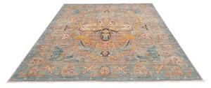 Tappeto Floralia Figurativo Azzurro Beige 200x242 Cm