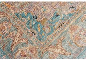 Tappeto Floralia Figurativo Azzurro Beige 200x242 Cm