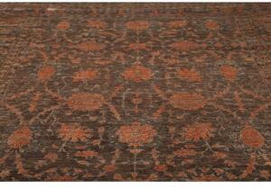 Tappeto Zigler Fine Floreale Marrone Terracotta 247x307 Cm