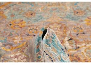 Tappeto Floralia Figurativo Azzurro Beige 200x242 Cm