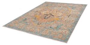 Tappeto Floralia Figurativo Azzurro Beige 200x242 Cm