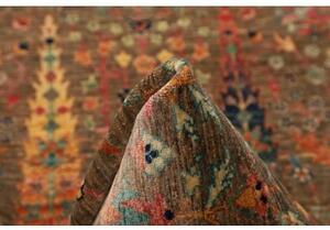 Tappeto Floralia Floreale Marrone Beige Corsia 80x294 Cm