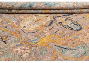 Tappeto Floralia Figurativo Azzurro Beige 200x242 Cm