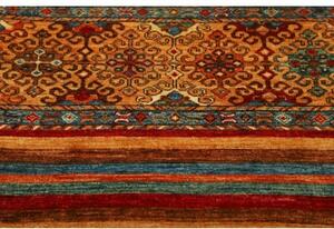 Tappeto Samarkand Geometrico Beige Rosso 79x130 Cm