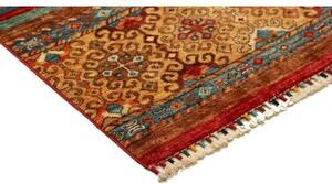 Tappeto Samarkand Geometrico Beige Rosso 79x130 Cm