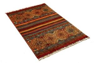 Tappeto Samarkand Geometrico Beige Rosso 79x130 Cm