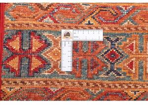Tappeto Samarkand Geometrico Rosso Mattone Ocra 214x294 Cm