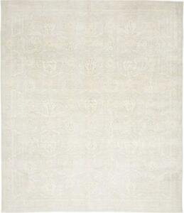 Tappeto Zigler Extra Fine Floreale Avorio Grigio Chiaro 244x284 Cm