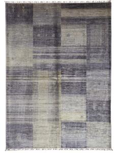 Tappeto Gabbeh Nova Patchwork Grigio Beige 170x237 Cm